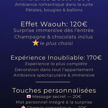 Apartmán Les Chants De L'eau L Sejour Romantique Avec Balneotherapie *